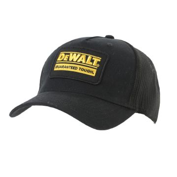 DeWalt Oakdale Unisex Baseball Cap Black Yellow Logo