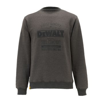 DeWalt Delaware Unisex Sweatshirt Grey Marl Jumper