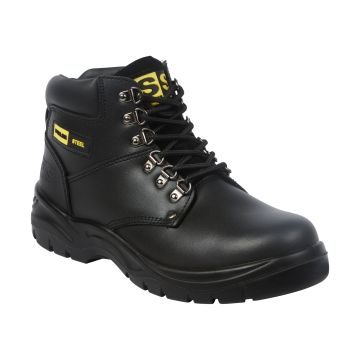 Sterling SS806SM Midsole S1P Leather Steel Toe Safety Boot