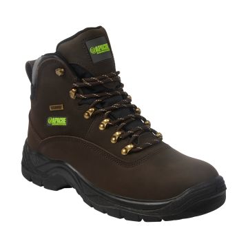 APACHE SS812SM Brown Steel Toe Capped Safety Boots 