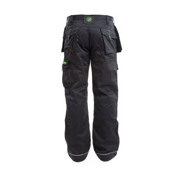APACHE Black multi pocket trouser