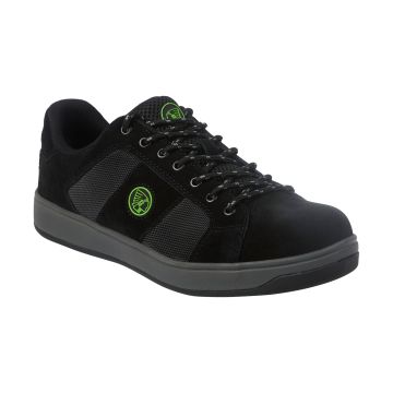 Apache KICK Black and Green safety trainer shoes