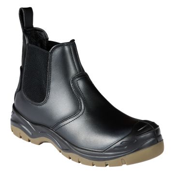 Apache AP714SM Black Safety Dealer Chelsea Boot
