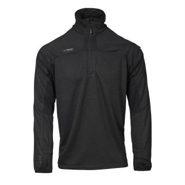 Apache Workwear Black ATS Tech Fleece Quarter Zipped Wicking Breathable jacket