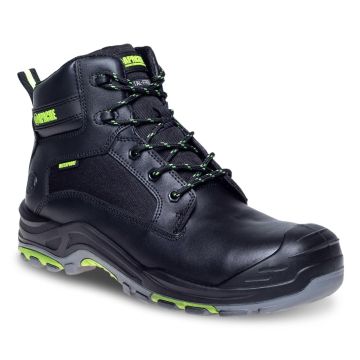 Apache Dakota Black Waterproof Ankle Safety Boots