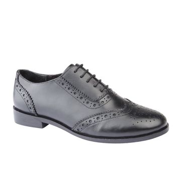  CIPRIATA L5038A VIOLETTA Black Leather Brogue Oxford