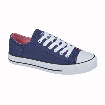 Dek L810NC 6 Eye  Navy Blue Canvas Shoes