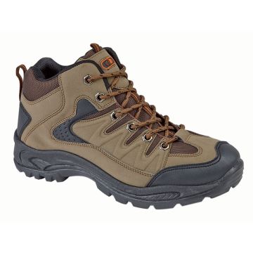 Dek M962E ONTARIO Khaki/Brown Synthetic Nubuck/Textile 6 Eyelet Mid Trek & Trail Boot