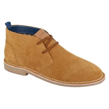 Roamers M965BS Sand Leather 2 Eyelet Desert Boot 