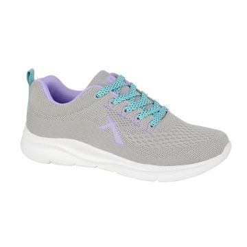 DEK T748LF `KATE´ Light Grey/Lilac Woven Mesh Superlight Lace Trainer
