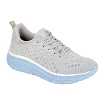 Dek T757F HERON Grey Textile Mesh Lace Up Superlight Trainer