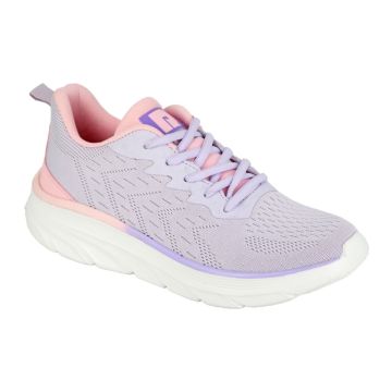 Dek T757LC `HERON´ Lilac/Pink Textile Mesh Lace Up Superlight Trainer