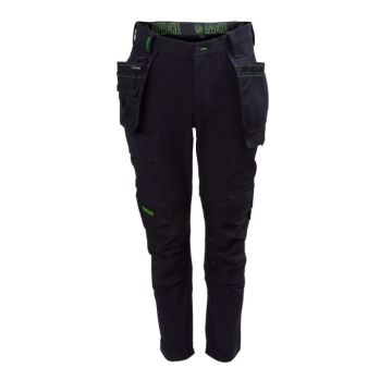 Apache CALGARY  Black 4 way stretch work wear trouser