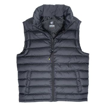 Apache ATS Black  Gilet Slim Fit Body Warmer Black Padded Bodywarmer