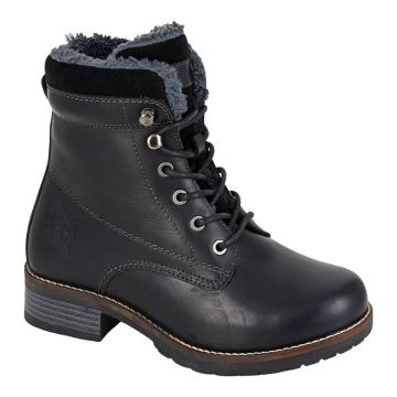 Woodland L032A Black Lace/Zip High Ankle Country Boot