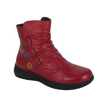 Mod Comfys L557D 3 Strap Inside Zip Ankle Boot