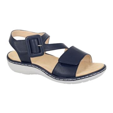 Cipriata CIRETTA L636C Navy Twin Touch Fastening Sandal