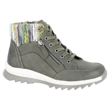 CIPRIATA L726E Twin Zip 6 Eyelet Ankle Boot