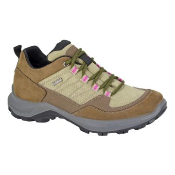 IMAC L751E Safari Brown/Olive Nubuck/Textile/Synthetic Waterproof Trail Shoe
