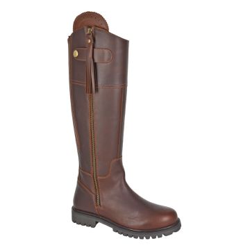 Woodland L 754B `GEORGIA´ Brown Leather Outside Zip/Gusset Country Boot