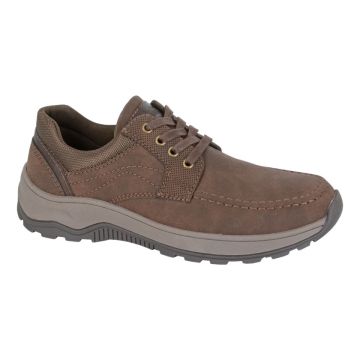Scimitarart M947BN Brown PU/Synthetic Nubuck Lace up Leisure Shoe