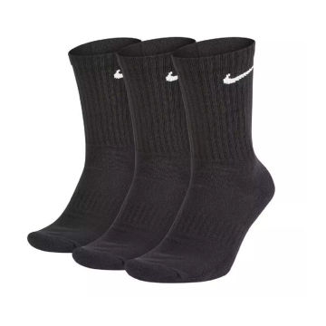 Nike Everyday 3 Pairs Cushioned Crew Cotton Sports Training Socks