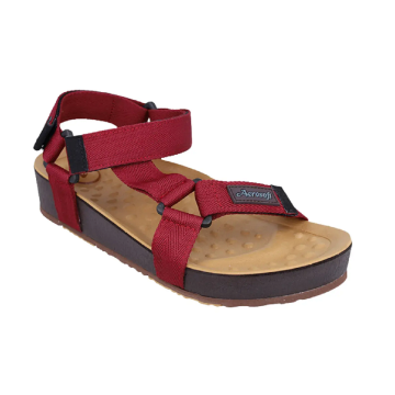 Aerosoft SU6248 Wine Comfort Lightweight Casual Sandals