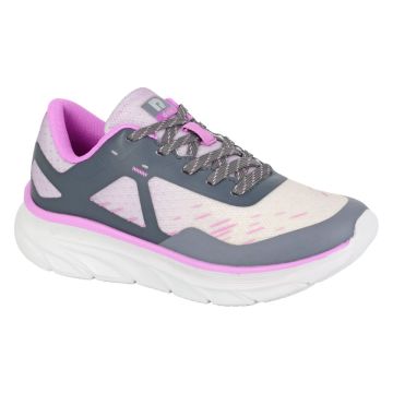 Dek T774FM COSMOS Grey/Fuchsia Textile Mesh Superlight 5 Eye Lace Trainer