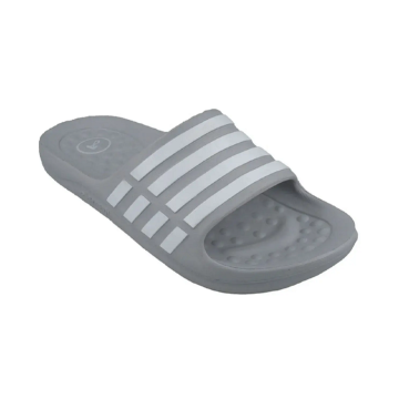 Aerosoft U1818 Men's Grey Summer Beach Pool Shower Slip On Mules Sliders
