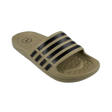 Aerosoft U1818 Men's Green Summer Beach Pool Shower Slip On Mules Sliders