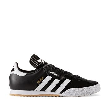Adidas Originals Samba Black Leather Trainers