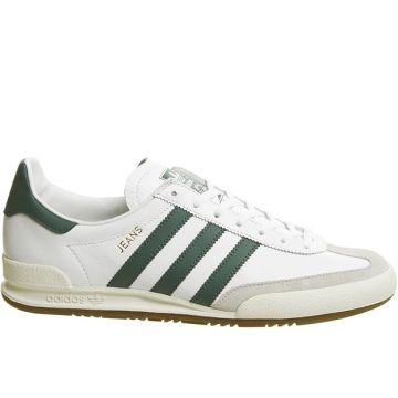 Adidas Originals Jeans White Green Trainers 