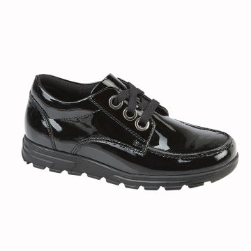 3 Eyelet Girls Lace Up School Shoe G193AP
