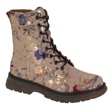 CIPRIATA ANNETTA L310BGM 8 Eye Lace Inside Zip Boot