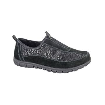 BOULEVARD L376AS Wide Fitting Centre Zip Leisure Casual 