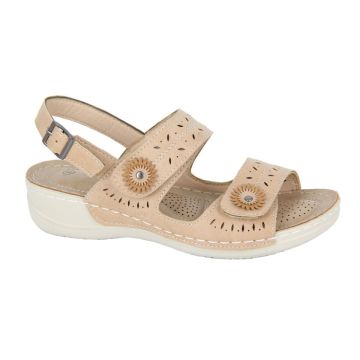 Twin Touch Fastening Sling Back Sandal L518BE
