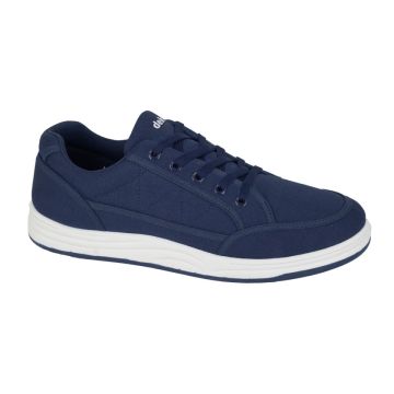 SCIMITAR M353C Navy Twin Gusset Summer Canvas Shoes
