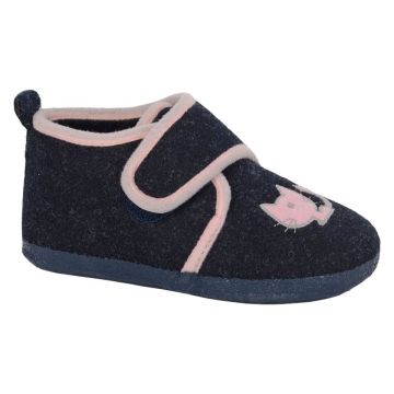 Sleepers CS282CPK Touch Fastening Cat Bootee Slipper