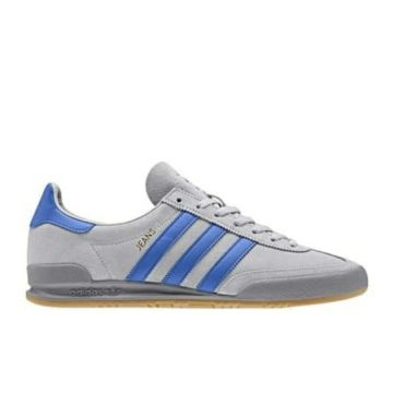 Adidas Originals Jeans Trainers Suede Grey Blue