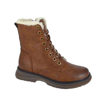 CIPRIATA ANDRETTA L537BT 8 Eyelet/Zip Warm Lined Ankle Boot