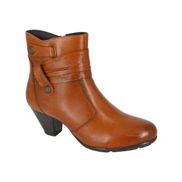 CIPRIATA CLARETTA L554BT Leather Inside Zip Ankle Boot