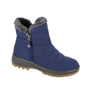 Boulevard L587C Thermal Lined Zip Ankle Boot