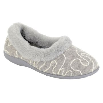 Sleepers LS173F `DEETA´ Faux Fur Full Cuff Slipper