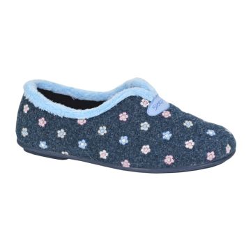 Sleepers CAROL LS181NC Navy V Throat Slipper
