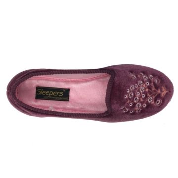 Sleepers LS777M `NIETA ´ Plain Embroidered Slipper