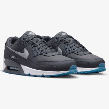 Nike Air Max 90 Men’s Trainers in Anthracite/Industrial Blue/White/Reflect Silver