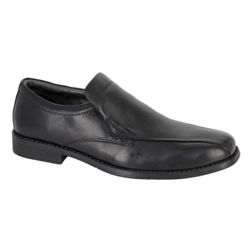 Treadflex TF5068A Black Tram Line Centre Gusset Shoes