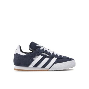 Adidas Originals Samba Navy Suede Leather Trainer